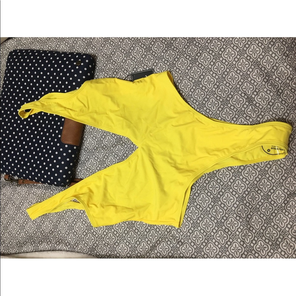 High leg one piece bathing suit